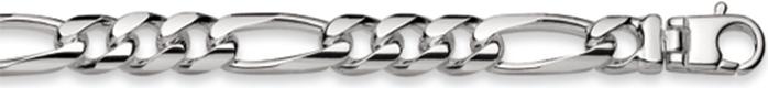 Immagine prodotto Natsumi Schmuck Gioielli da braccio in argento 925 Figaro (19 cm, Argento 925)