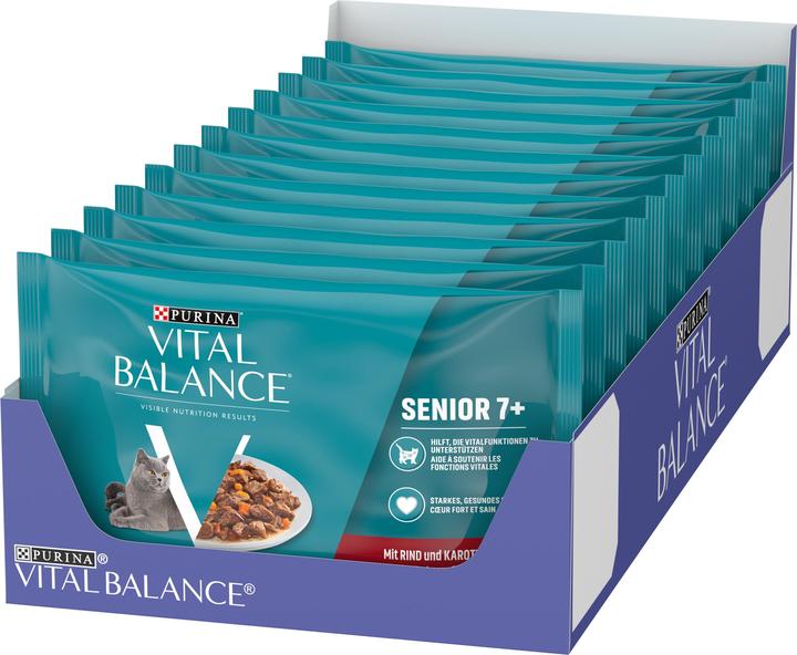 Produktbild Vital Balance Senior 7+ (Senior, 4 Stk., 340 g)