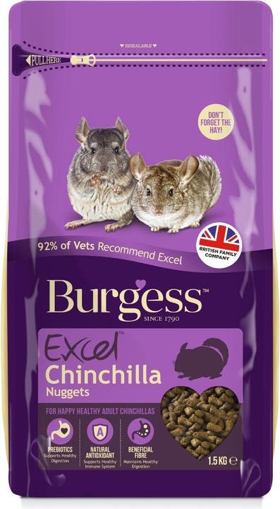 Immagine prodotto Burgess Pepite di cincillà - 1,5 kg (40030) (1.50 kg)