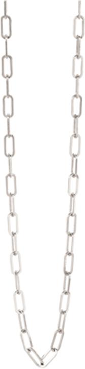 Natsumi Schmuck Halskette Silber 925 Anker weit 3.5 mm (Edelstahl, 45 cm)