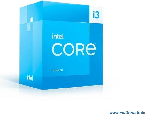 Produktbild Intel Core i3-13100 (LGA 1700, 3.40 GHz, 4 -Core)