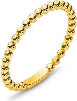 Natsumi Schmuck Ring Gelbgold 18K/750 Beisteckring Kugeli