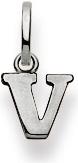 Natsumi Schmuck Anhänger Buchstabe V Weissgold 18K/750 (750/18 K Weissgold)