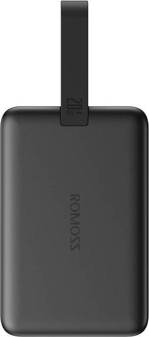 Actual product image Romoss Powerbank WM010 10000mAh 20W (black) (10000 mAh, 20 W, 37 Wh)