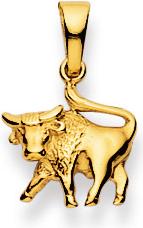 Natsumi Schmuck Anhänger Sternzeichen Stier Gelbgold 18K/750 (750/18 K Gelbgold)