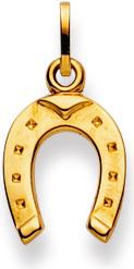 Natsumi Schmuck Anhänger Hufeisen Gelbgold 18K/750 (750/18 K Gelbgold)