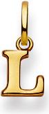 Natsumi Schmuck Anhänger Buchstabe L Gelbgold 18K/750 (750/18 K Gelbgold)