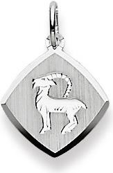 Natsumi Schmuck Anhänger Sternzeichen Steinbock Weissgold 18K/750 (750/18 K Weissgold)