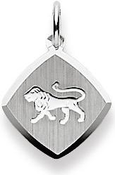 Natsumi Schmuck Anhänger Sternzeichen Löwe Weissgold 18K/750 (750/18 K Weissgold)