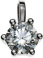 Natsumi Schmuck Anhänger Diamant Weissgold 18K/750 0.20 ct H si (750/18 K Weissgold)
