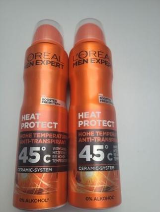 Actual product image L'Oréal Paris Men Expert Deodorant Spray 150ml Heat Protect (Spray, 150 ml)