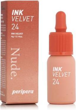 Immagine prodotto Peripera Ink the Velvet Lip Tint Liquid Lip 0.14 fl oz 024 Milky Nude (24 Nudo Latteo)