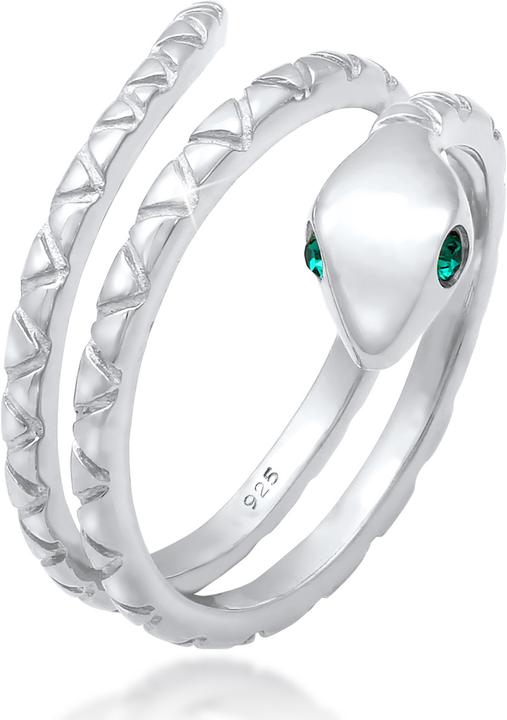 Immagine prodotto Elli Schlangen Design mit Kristallen (50, 925 Argento)