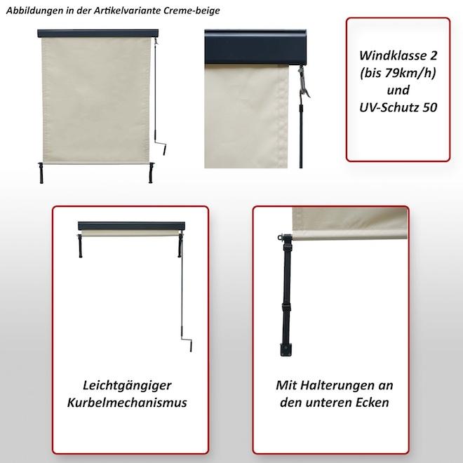 Produktbild Swisshandel24 Vertikalmarkise (1.80 m)
