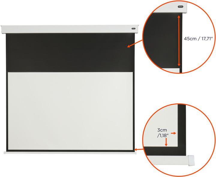 Produktbild Celexon V2.0 Batterie Professional Plus 160 x 90 cm Motorleinwand (35.43", 16:9)