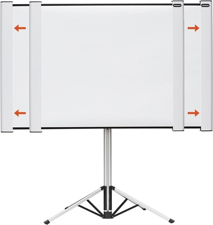 Produktbild Celexon Dual-Format Stativleinwand Mobil Expert 4:3/16:10 - 172 x 108cm 80 (80", 4:3)