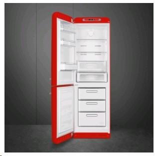 Actual product image Smeg Retro style fridge-freezer FAB32LRD5 Red, Left (331 l)