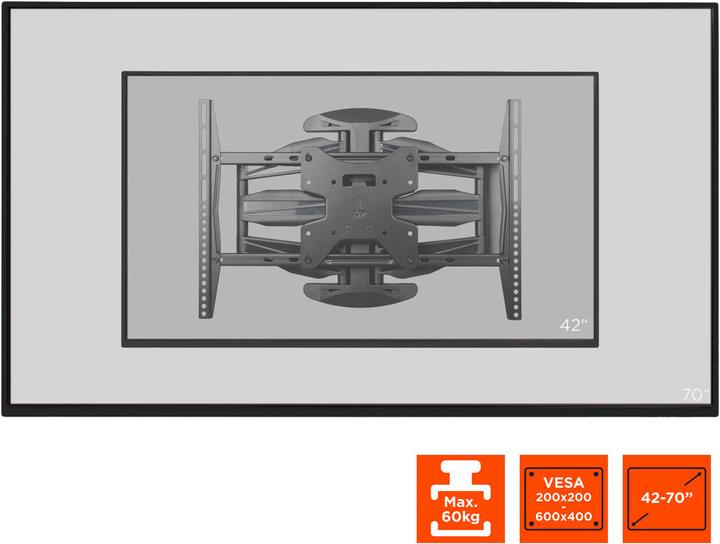 Actual product image Celexon Adjust-SRT70460 wall bracket (Wall, 70", 60 kg)