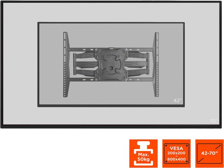 Actual product image Celexon Adjust-S70460 Wall Mount (Wall, 70", 50 kg)