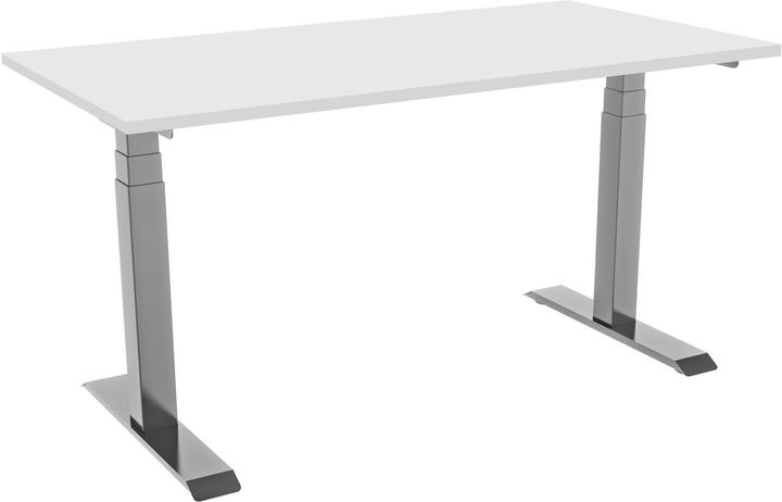 Produktbild Celexon elektrisch höhenverstellbarer Schreibtisch Professional eAdjust-58123 - grau, inkl. Tischpl