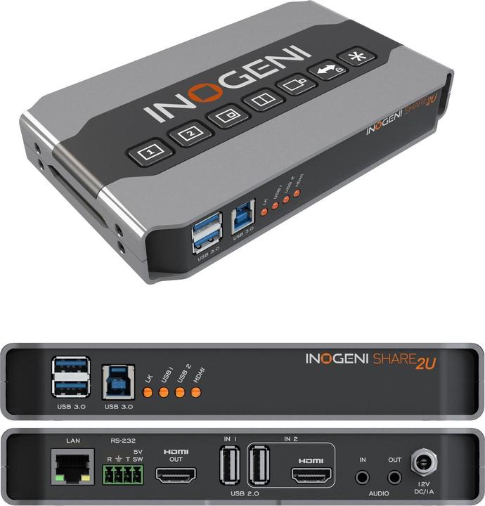 Immagine prodotto Inogeni Mixer per telecamera SHARE2U USB/HDMI - USB 3.0