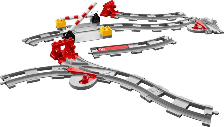 Produktbild LEGO Eisenbahn Schienen (10882)