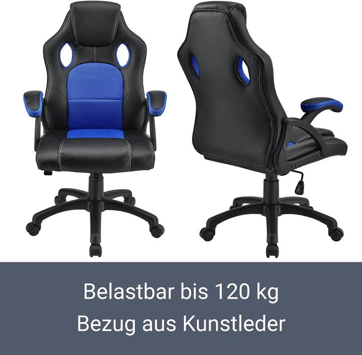 Produktbild Juskys Racing Schreibtischstuhl