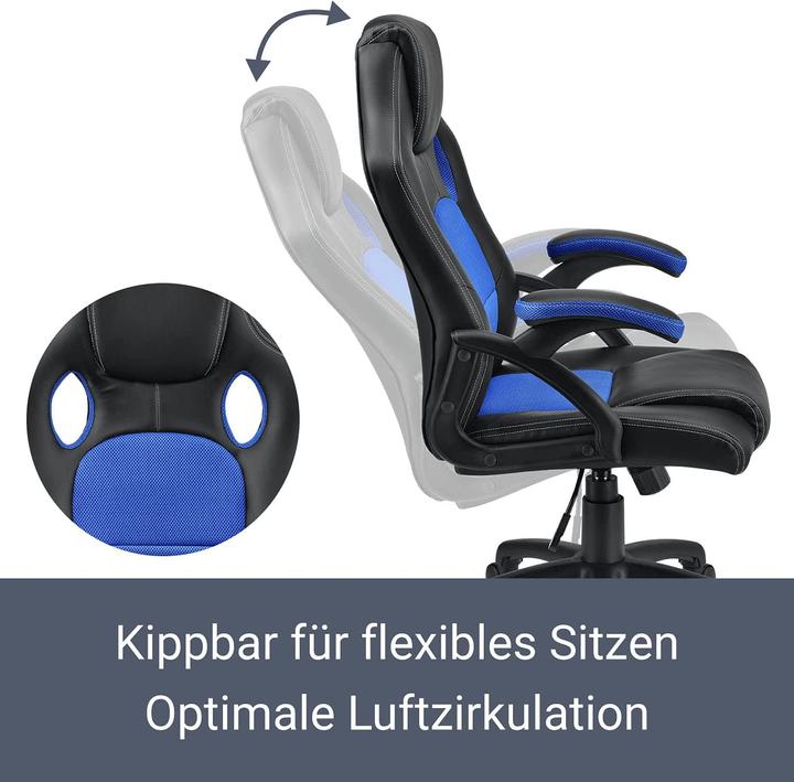 Produktbild Juskys Racing Schreibtischstuhl
