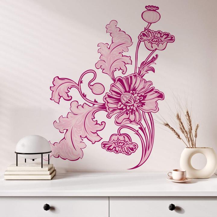 Image du produit Trenddeko Vrille de la fleur 2 Mûre (40 x 49 cm)