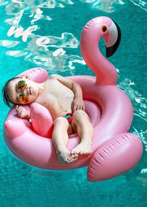 Produktbild Flamingo Schwimmring für Babys