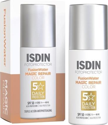 Isdin Age Repair Color Fusion Water (Sonnencreme, SPF 50, 50 ml, 52 g)