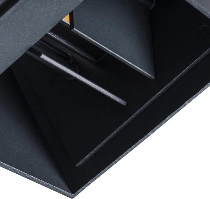 Image du produit Kanlux LED REKA 28990 Lampe de façade 7W Blanc neutre 4000K gris (360 lm)