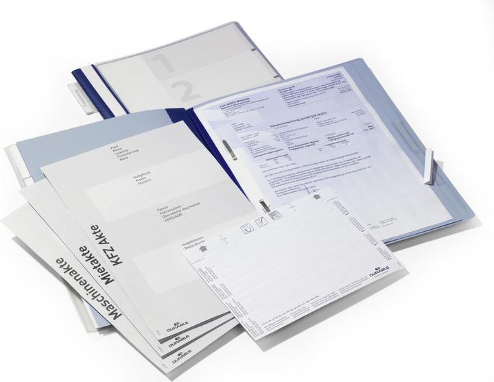 Image du produit Durable 2556-06 Dossier suspendu Bleu 1 pièce(s) (A4, 5 x)