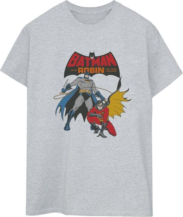 Batman und Robin Baumwolle Boyfriend TShirt