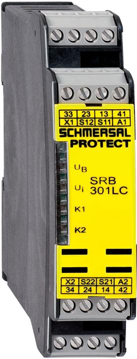 Produktbild Schmersal NOT-HALT- uSchutztürüberwachung SRB301LC-24V