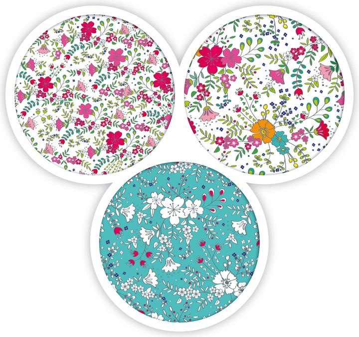 Produktbild Oxford FORME FLORAL - Spiralbuch (A5, Kariert, Harter Einband)