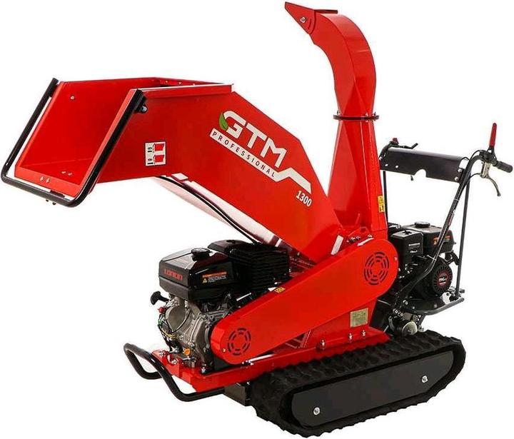 GTM Professional GTS 1300 RG TRACK Broyeur de branches automoteur Loncin G420FMoteur