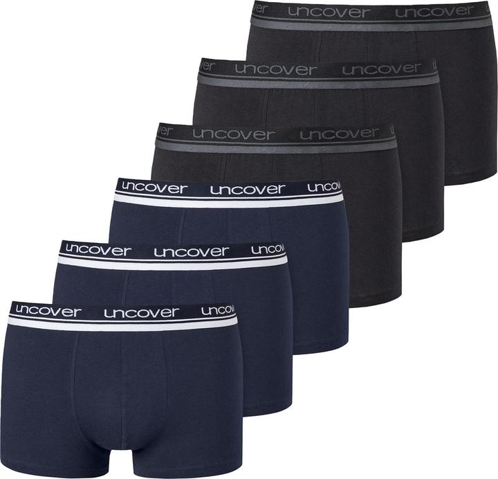 Schiesser Boxershorts Uncover (XXL, 6er Pack)