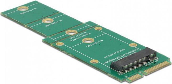 Delock M.2 NGFF zu mSATA Adapter