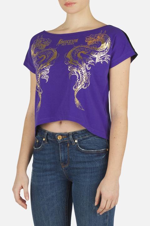 Actual product image Boxeur des Rues Dragon Print T-Shirt (L)