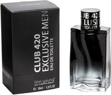 Actual product image Linn Young Club 420 Black EDT spray 30ml (Eau de toilette, 30 ml)