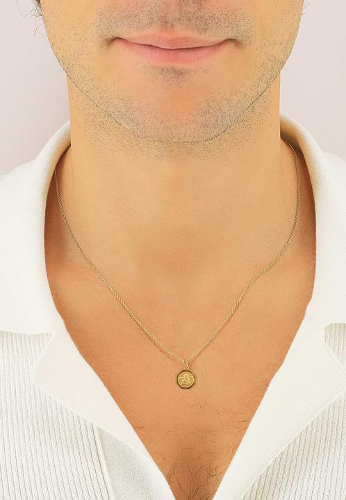 Produktbild Muau Pendant guardian angel yellow gold 750, 16x10mm (750/18K Gelbgold)