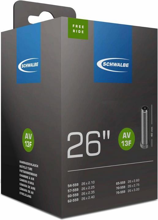 Schwalbe Tube 26" AV13F Freeride (Schrader (AV), 26", 40 mm)