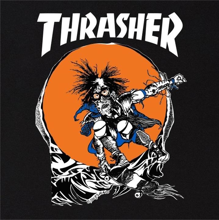 Actual product image Thrasher Skate Outlaw T-Shirt (S)