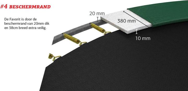 Produktbild BERG Favorit Regular + Safety Net Comfort (270 cm)