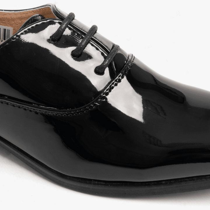 Produktbild Universal Textiles Jungen Oxfordschuhe Schnürschuhe Glanzleder (27)