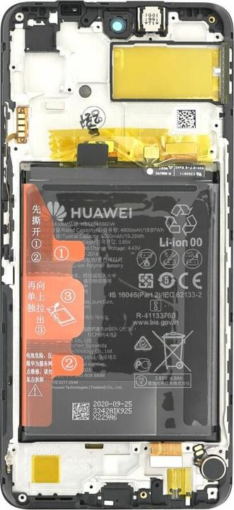 Immagine prodotto Huawei Unità display + cornice + batteria P Smart 2021/Y7a/Honor 10X Lite 02354ADC