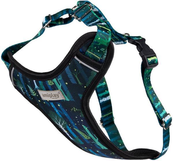 Produktbild amiplay Geschirr Be Nature Discovery, S 20-30/30-40 cm, Forest (S, Hund, Allgemein)