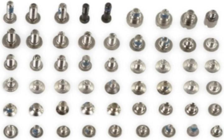 Produktbild Foxconn iPhone 5S Komplettes Schrauben Set mit 50 Schrauben Pentalobe gold (iPhone 5S)