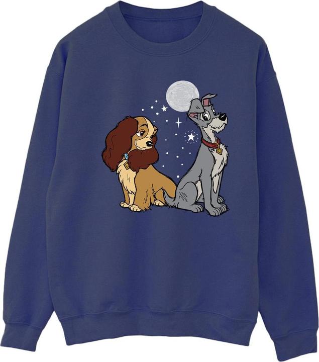 Disney Lady And The Tramp Moon Sweatshirt (XXL)